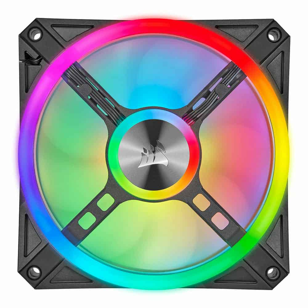 (image for) Corsair iCUE QL120 RGB Single 120mm PWM Fan Expansion Pack